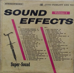 "SOUND EFFECTS IN STEREO" English vinyl LP