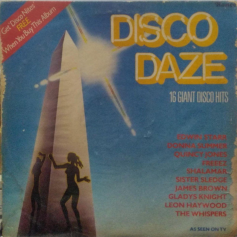 "Disco Daze" — disco LP vinyl record cover