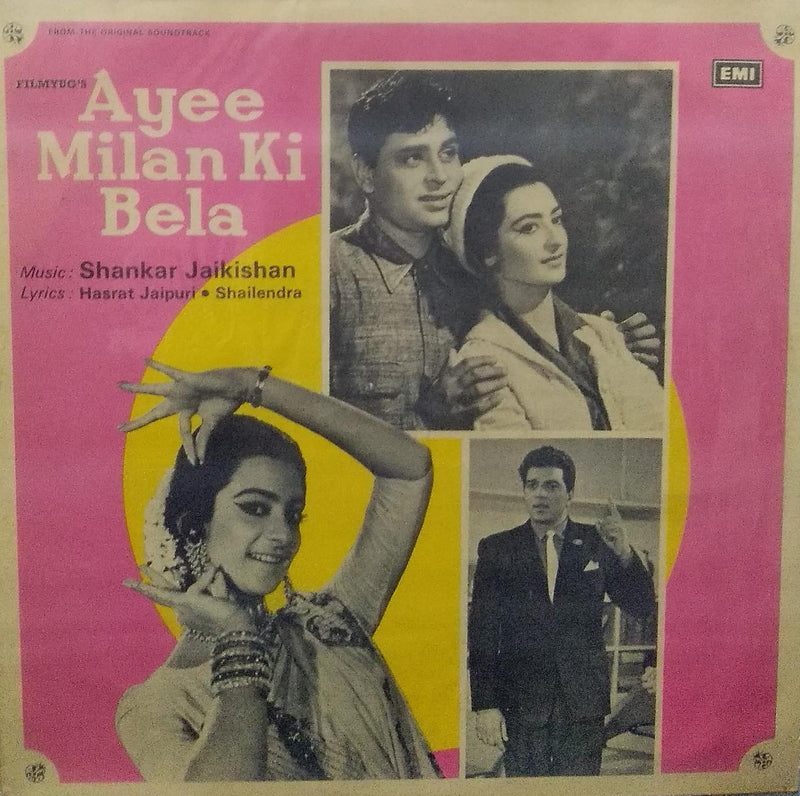 "Aaye Milan Ki Bela" — Bollywood LP vinyl record cover