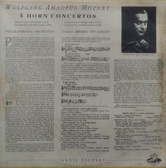 "MOZART HORN CONCERTOS DENNIS BRAIN" English vinyl LP