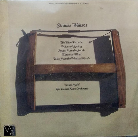 "JOHANN STRAUSS WALTZES" English vinyl LP