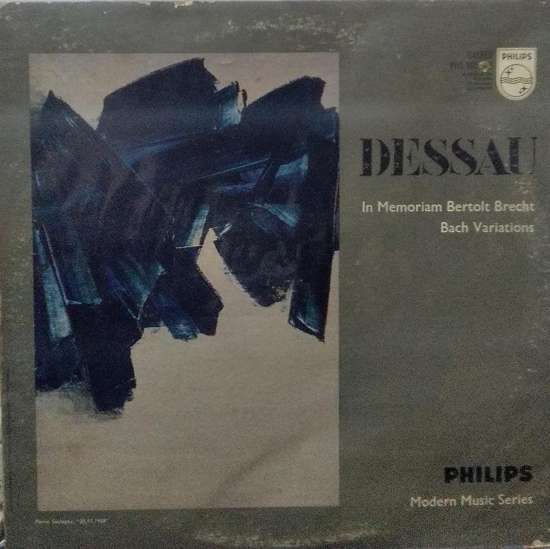 "Dessau" — LP vinyl record cover