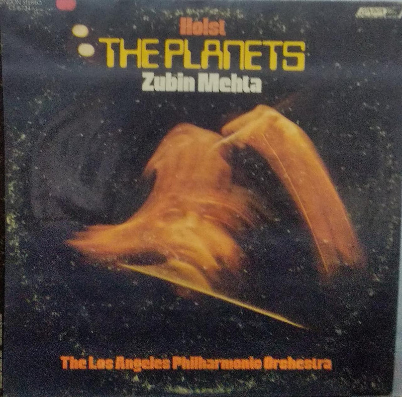 "Gustav Holst:The Planets Zubin Mehta" — LP vinyl record cover