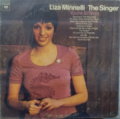 "LIZA MINNELLI THE SINGER" English vinyl LP