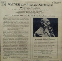 "RICHARD WAGNER SELECTIONS...DER RING DES NIBELUNGEN" English vinyl LP