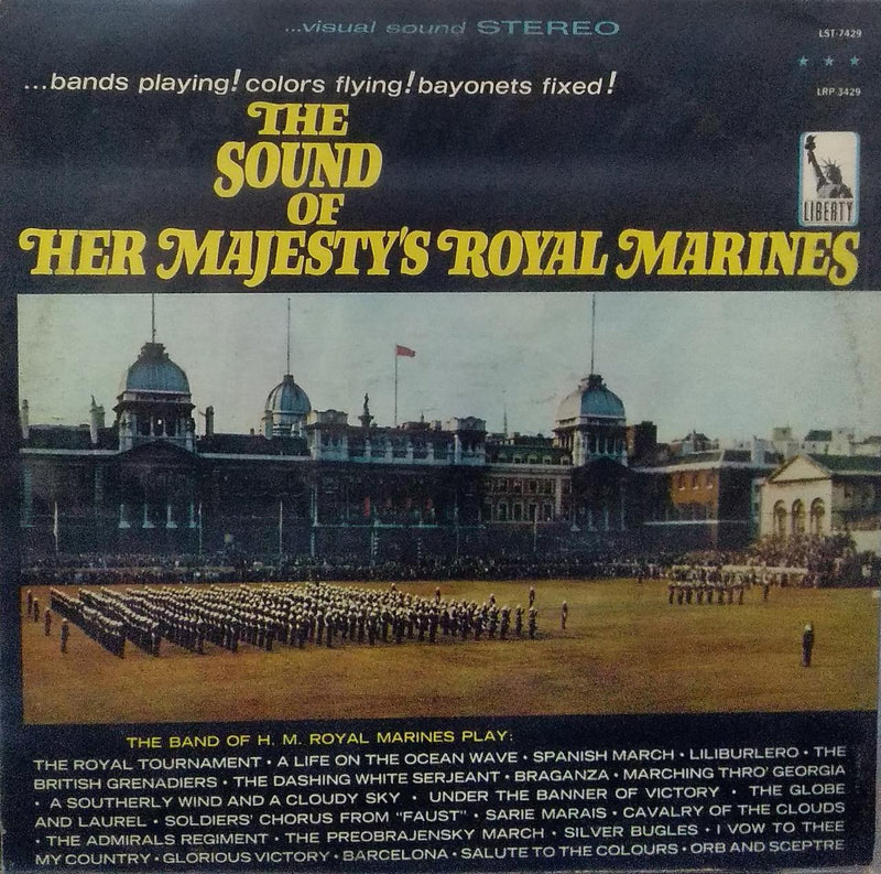 "The Sound Of Her Majesty'S Royal Marines" — LP vinyl record cover