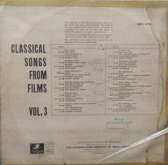 "CLASSICAL SONGS FROM FILMS VOL.3" English vinyl LP