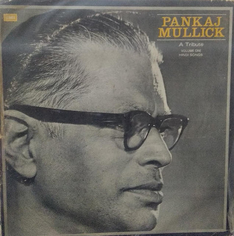 "PANKAJ MULLICK" Hindi vinyl LP