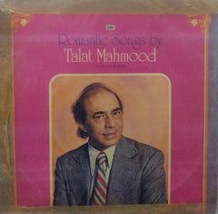 "ROMANTIC SONGS BY TALAT MAHMOOD" Hindi vinyl LP