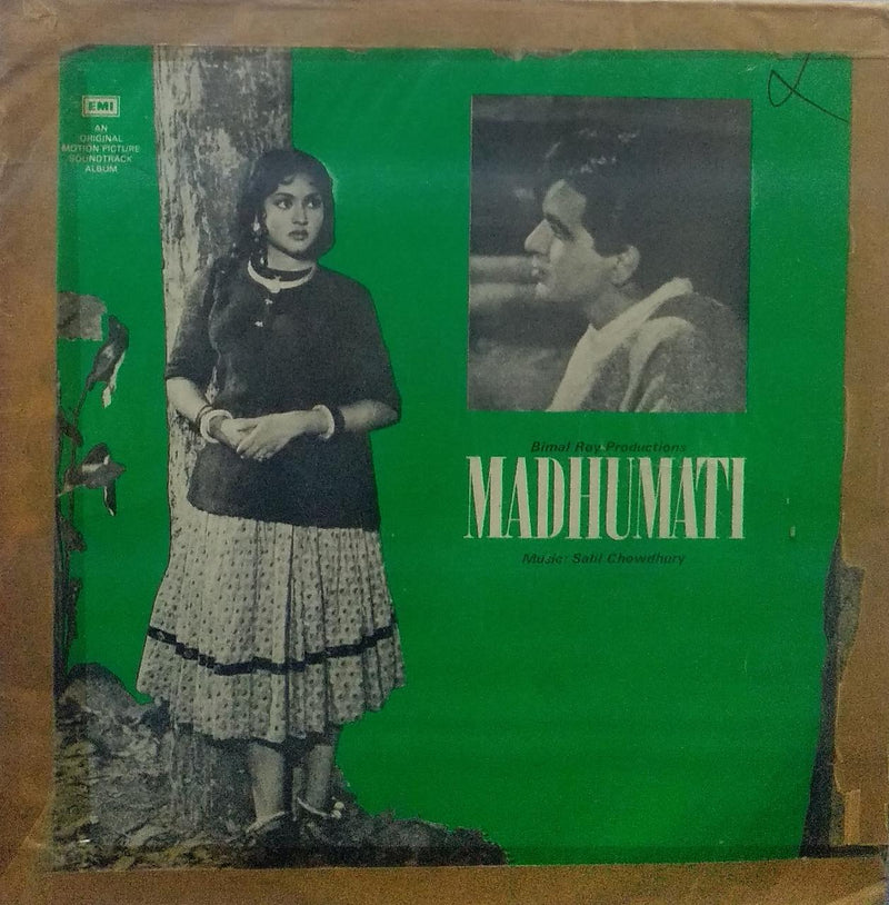 "Madhumati" — Bollywood LP vinyl record cover
