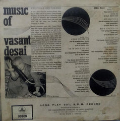 "MUSIC OF VASANT DESAI" Hindustani vinyl LP
