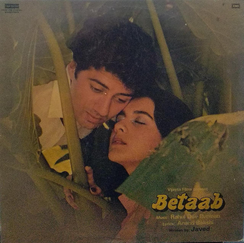"Betaab" — Bollywood LP vinyl record cover