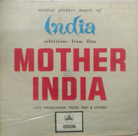 "MOTHER INDIA" English vinyl LP