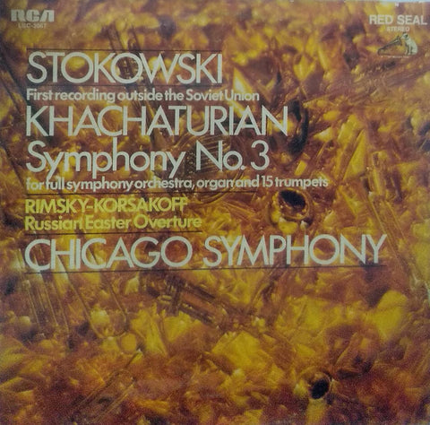 "RIMSKY - KORSAKOFF RUSSIAN EASTER OVERTURE, OP. 36" English vinyl LP