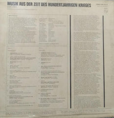 "MUSIC FROM THE 100 YEARS WAR JOHN BECKETT" English vinyl LP