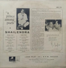 "SHAILENDRA" Hindustani vinyl LP