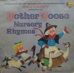 "WALT DISNEY'S TREASURY OF MOTHER GOOSE NURSERY RHYMES" English vinyl LP