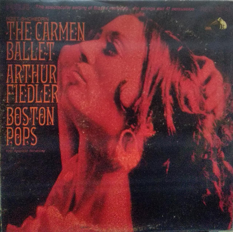 "The Carmen Ballet Arthur Fiedler Boston Pops" — pop LP vinyl record cover