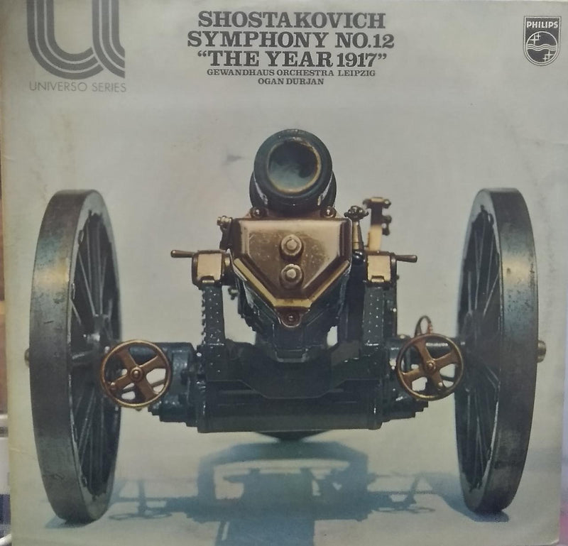 "Dmitri Schostakowitsch Sinfonie Nr. 12, Op. 122" — LP vinyl record cover