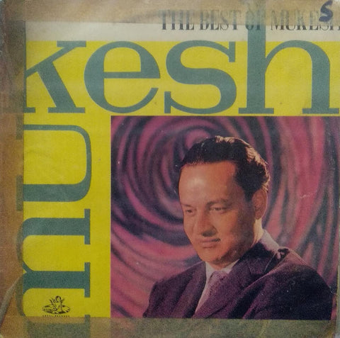"THE BEST OF MUKESH" Hindustani vinyl LP
