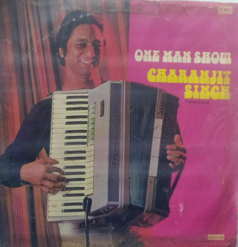 "One Man Show Charanjit Singh" — Bollywood LP vinyl record cover