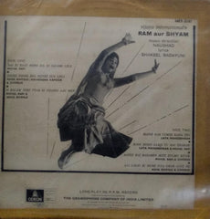 "RAM AUR SHYAM" Hindi vinyl LP