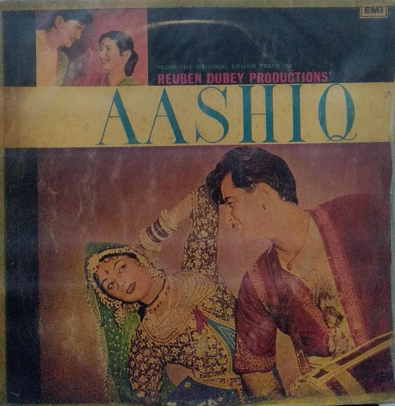 "Aashiq Aashiq" — Bollywood LP vinyl record cover