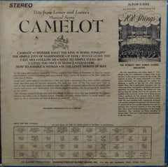 "LERNER AND LOEWE'S CAMELOT" English vinyl LP