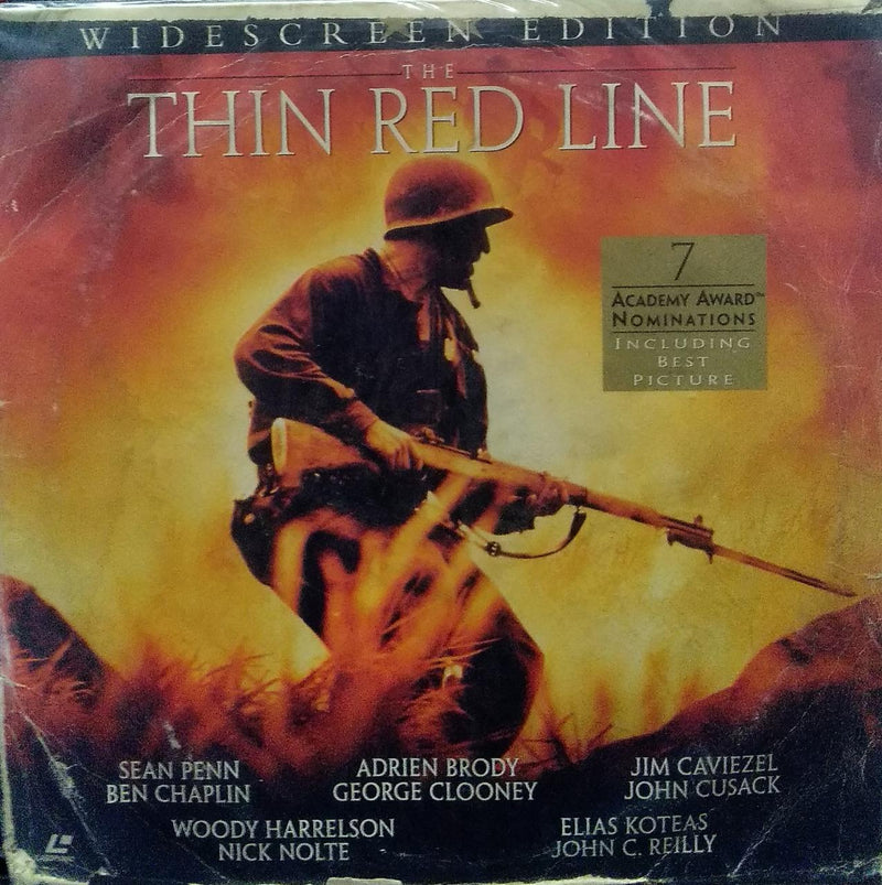 "The Thin Red Line" — LP vinyl record cover