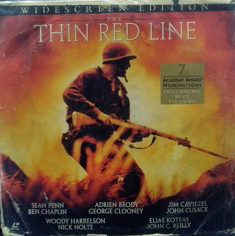 "THE THIN RED LINE" English vinyl LP