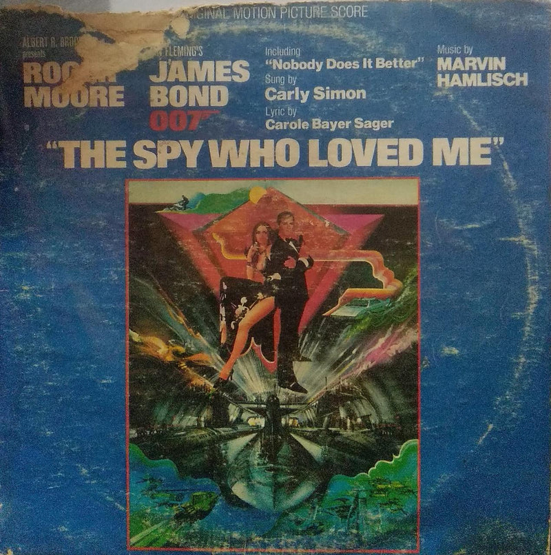 "The Spy Who Loved Me" — LP vinyl record cover