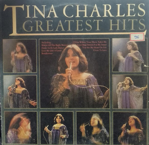 "TINA CHARLES GREATEST HITS" English vinyl LP