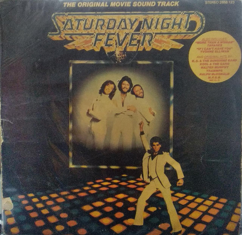 "Saturday Night Fever" — LP vinyl record cover