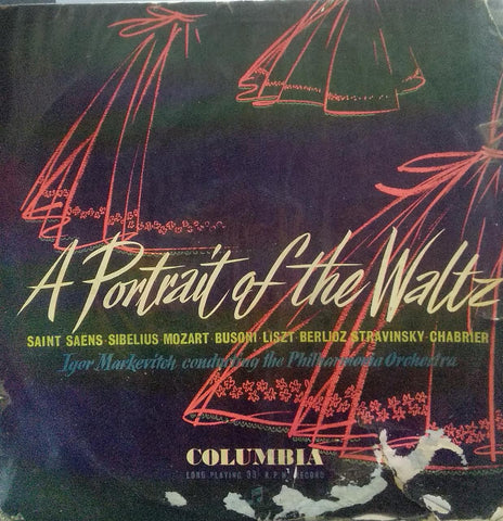 "THE PORTRAIT OF THE WALTZ" English vinyl LP