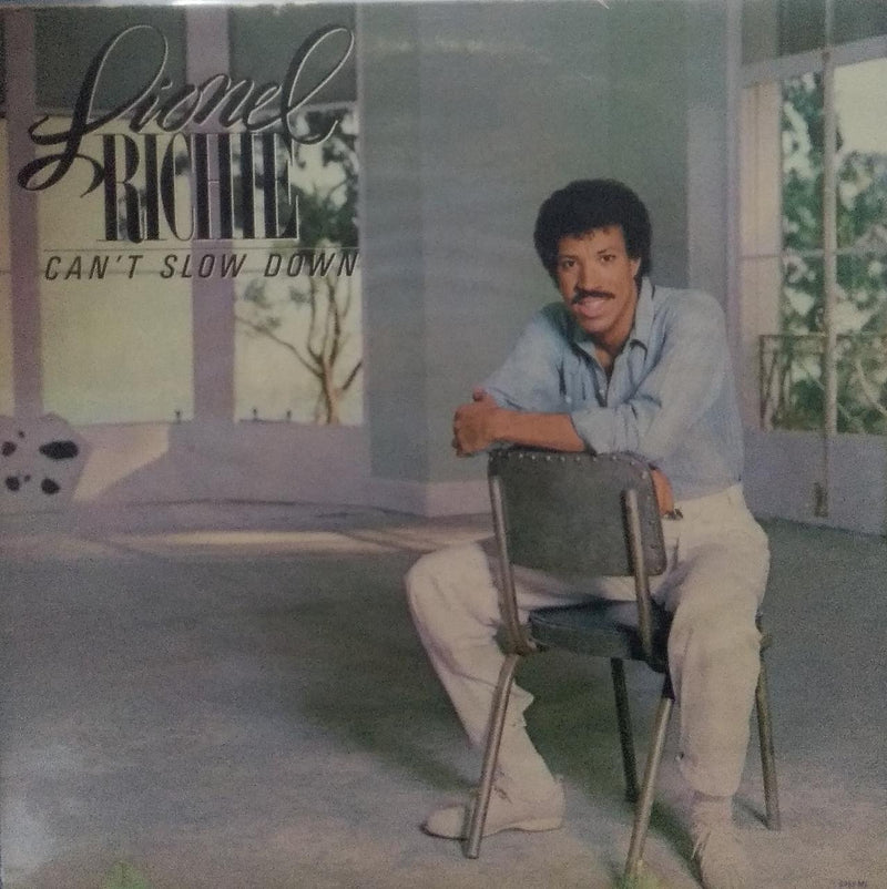 "Can'T Slow Down Lionel Richie" — LP vinyl record cover