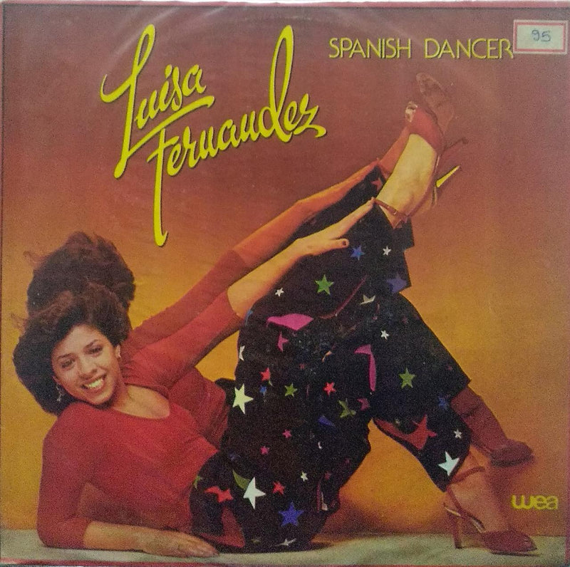 "Luisa Fernandez Spanish Dancer" — LP vinyl record cover