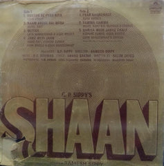 "SHAAN" Hindi vinyl LP
