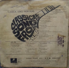 "CLASSICAL SONGS FROM FILMS" Hindi vinyl LP