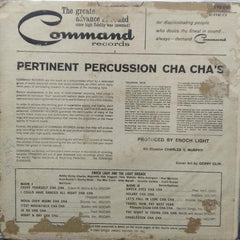 "PERTINENT PERCUSSION CHA CHA'S" English vinyl LP