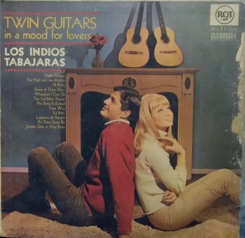 "TWIN GUITARS IN A MOOD FOR LOVERS" English vinyl LP