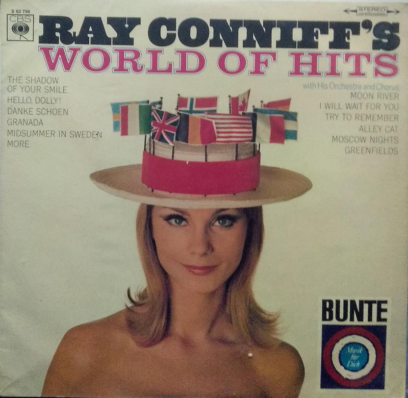 "Ray Connif'S World Of Hits" — LP vinyl record cover