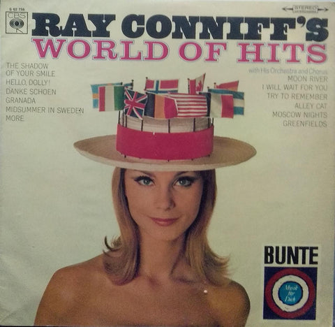 "RAY CONNIF'S WORLD OF HITS" English vinyl LP