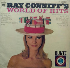 "RAY CONNIF'S WORLD OF HITS" English vinyl LP